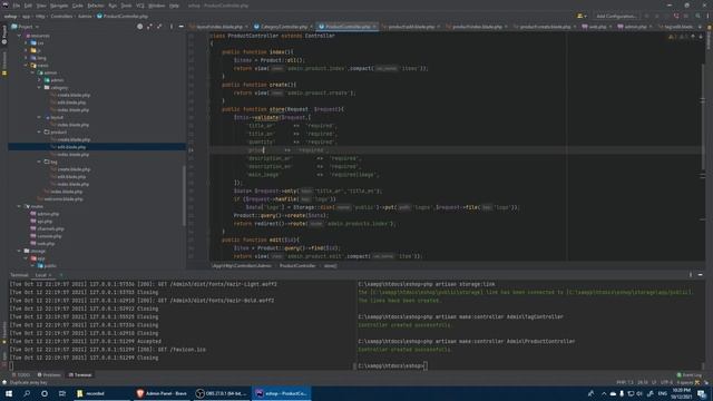 Ecommerce Website with Laravel 8.x | Products part1 смотреть онлайн