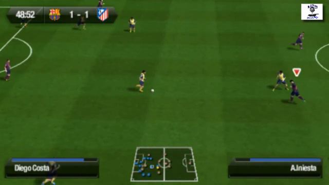 FIFA 14 PSP | Liga BBVA 2013-2014 Vuelta | Jornada 20 | FC Barcelona VS Atletico de Madrid смотреть онлайн