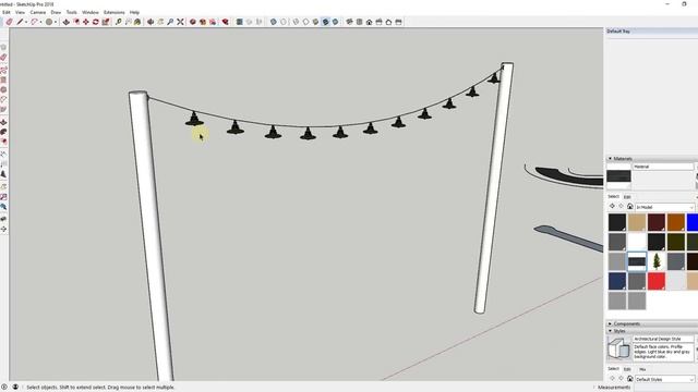 Copy Objects ALONG PATHS in SketchUp with PathCopy смотреть онлайн