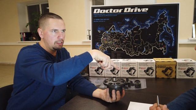 Подробный обзор винтовой блокировки Doctor Drive (Доктор Драйв) на НИВУ 4x4 (Lada 4x4) смотреть онлайн