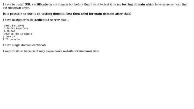 Magento: Can I used SSL certificate on my testing/staging developement server? смотреть онлайн