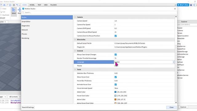 Roblox Studio - Change the Language смотреть онлайн
