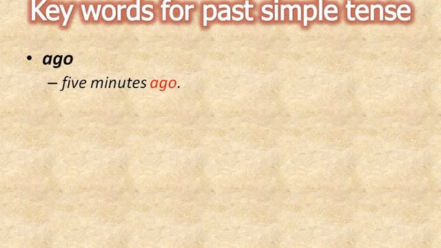 The past simple tense part 2 смотреть онлайн