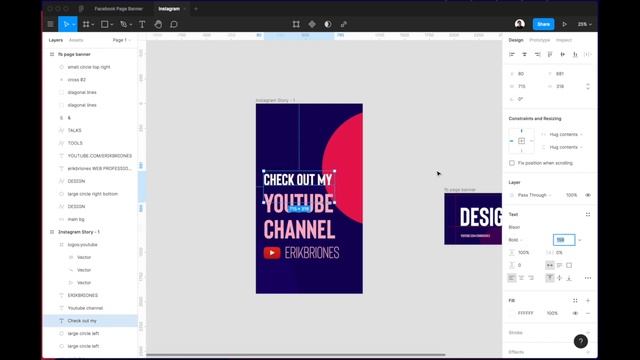 How To Create Instagram Stories Using Figma смотреть онлайн