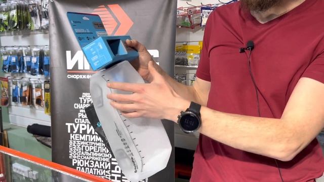 Мягкая канистра для воды HYDRAPAK Seeker 6L прозрачная с фильтром смотреть онлайн