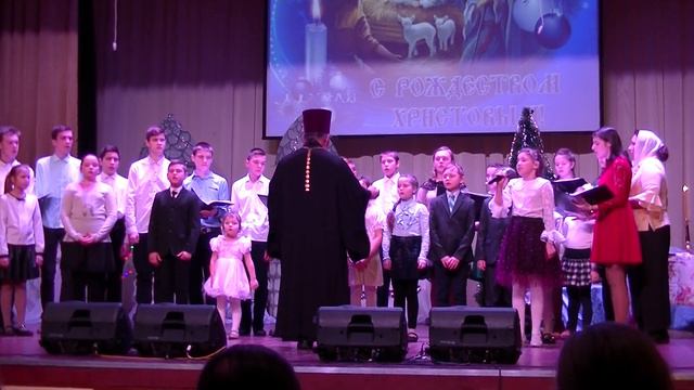 Выступление хора воскресной школы с.Новое Еголдаево на архиерейской елке. смотреть онлайн