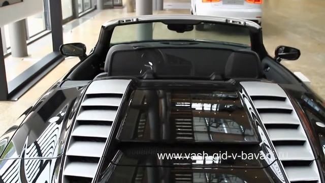 Audi R8 V10  (ауди р8 в10) на заводе в Германии