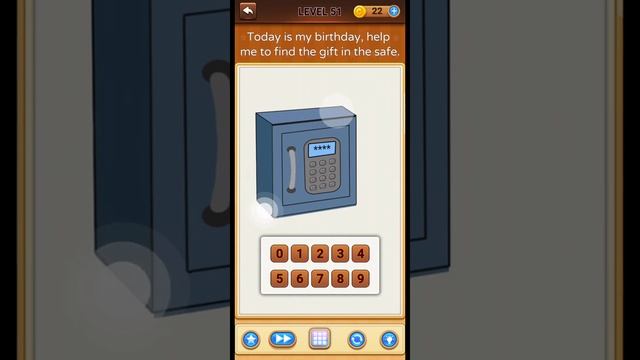 Brain test tricky puzzle game brain out 2020 level 51 me to find the gift in the safe смотреть онлайн