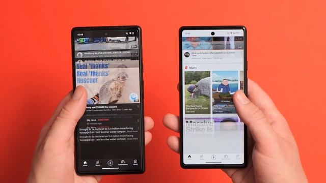 Pixel 6a display can RUN at 90Hz?! смотреть онлайн