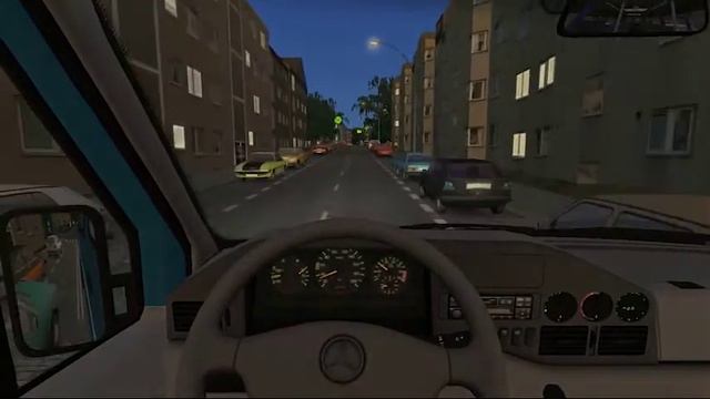 Omsi 2 | Projekt Szczecin - Linha 63 | Test Drive | MB Sprinter 412D