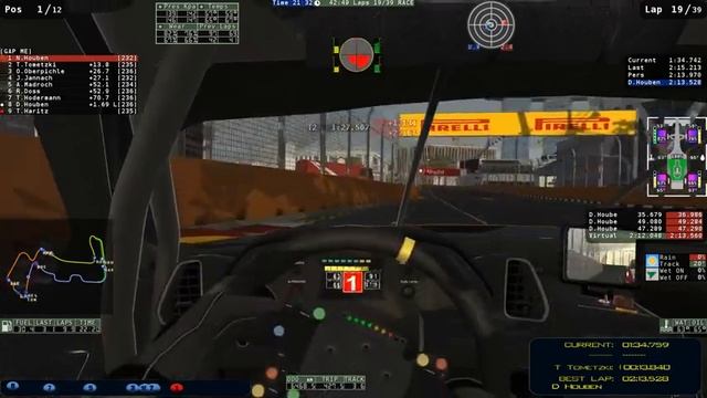 rFactor 2 USR EGT Finallauf Singapur смотреть онлайн