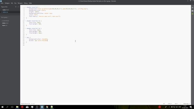 How to make a website header with Bootstrap part 2 смотреть онлайн