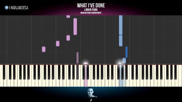 How To Play: Linkin Park - What I've Done | Piano Tutorial смотреть онлайн