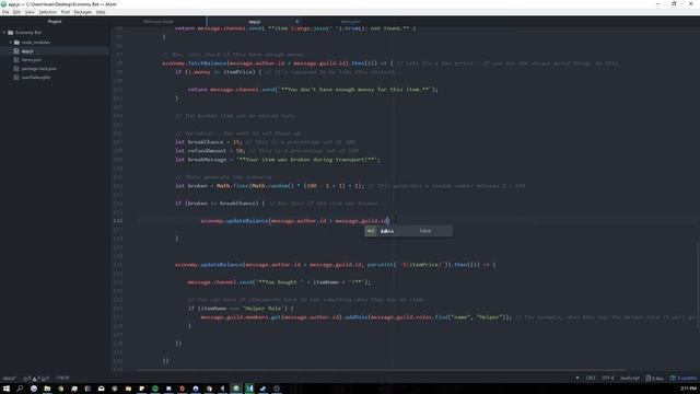 (OUTDATED) Discord Economy Bot Tutorial 2.0 - Breaking Items When Buying [3.1] смотреть онлайн