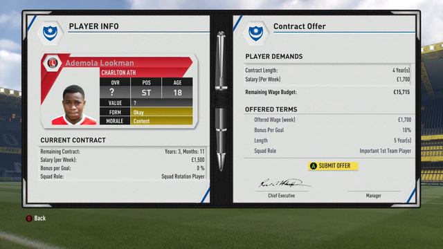 PORTSMOUTH FIFA 17 CAREER MODE - EPISODE 3 - YOUNG TALENT JOINS! - ROAD TO GLORY смотреть онлайн