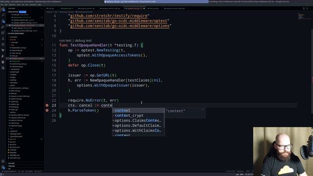 go-oidc-middleware: opaque tokens смотреть онлайн