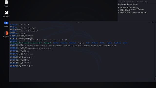 Learn Malware Analysis with Crontab Persistence Tricks - Hide Crontab Entries смотреть онлайн