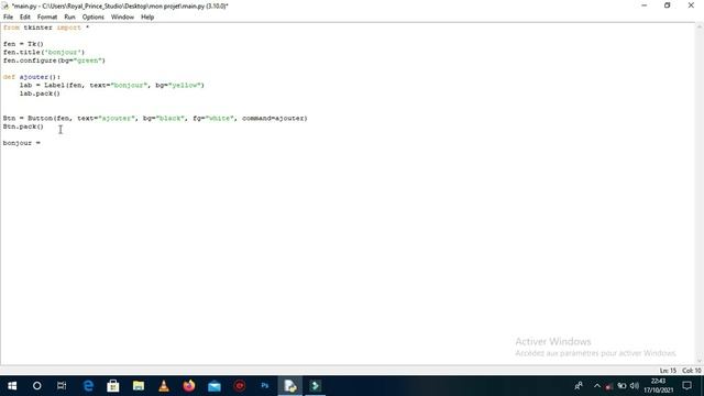Python #3 Les Labels смотреть онлайн