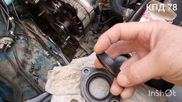 Фольксваген Гольф 2.Сальник промвала выдавило.Как заменить Сальник провала. смотреть онлайн