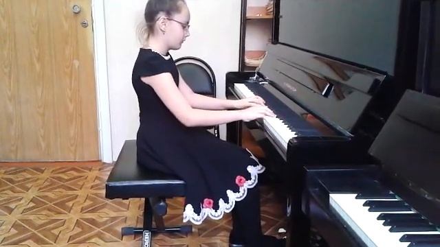 Д. Платонова "Про котёнка" исполняет Домну Анна 2 класс смотреть онлайн