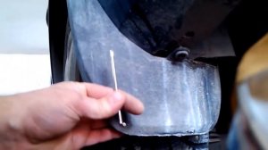 Opel Zafira. Снимаем фару, лючек, бампер.