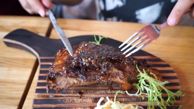 Обзор заведения Реберная на Солянке Москва. Для любителей мяса;) #PRostoEda