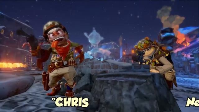 World War Toons — рождественская карта смотреть онлайн