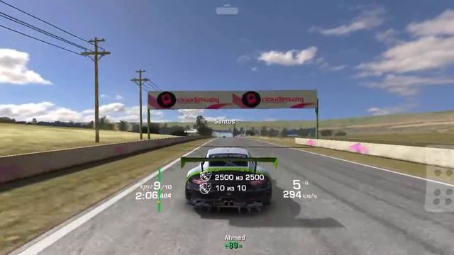 Real Racing 3 RaceDay Porsche 911 GT3 R #18 смотреть онлайн