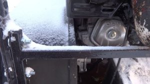 Заводка мотобуксировщика в мороз