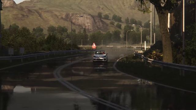 Assetto Corsa VW Golf R Mk6 APR Stage3 at Bannochbrae смотреть онлайн
