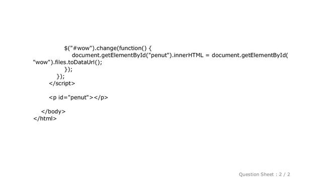 HTML : How to make an input file todataurl for use? смотреть онлайн