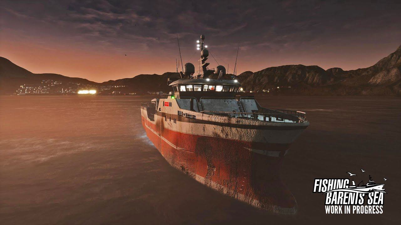 Fishing Barents Sea - промысловая рыбалка #11 Покупка Гермеса. Первая ловля на трал смотреть онлайн