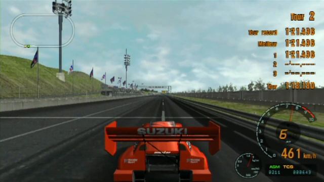 Gran Turismo 3 : A-Spec | Test Couse | SUZUKI ESCUDO Pikes Peak Version смотреть онлайн