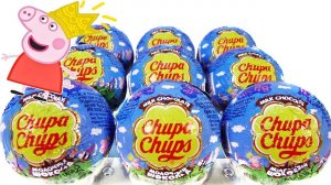 СВИНКА ПЕППА ПРИНЦЕССА Чупа Чупс! Игрушки мультик 2018! Unboxing Surprise Eggs Peppa Pig Chupa Chups