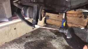 Замена шаровой опоры ПЕРФОРАТОРОМ! Пежо/Ситроен