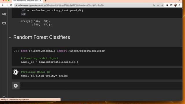 Random Forest Classifiers ML on Water Quality Predictions using Machine Learning - Part 8 смотреть онлайн