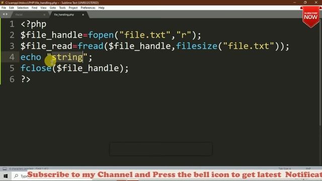 v#11 || file handling || open,close,read,write or modify file in PHP|| PHP full course смотреть онлайн