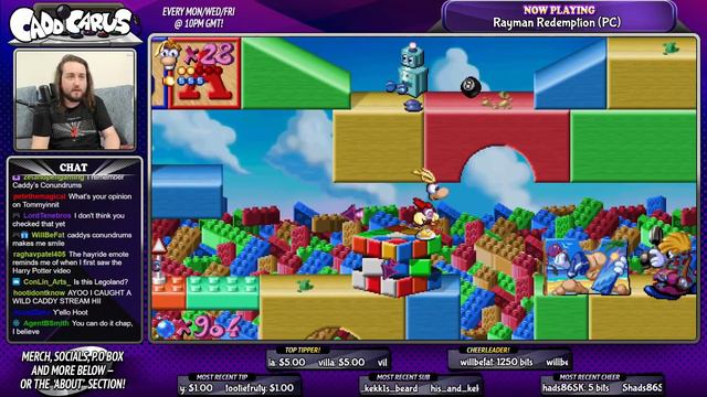 Caddy Plays Rayman Redemption (Part 5) [100% RUN] смотреть онлайн