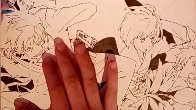 Аниме рисование #5 Синий экзорцист смотреть онлайн
