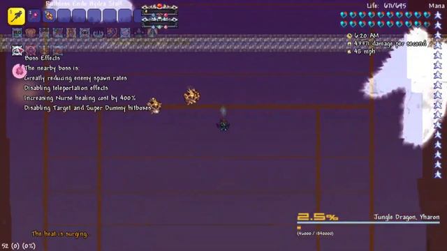 Yharon No Hit || Calamity Infernum Mod смотреть онлайн