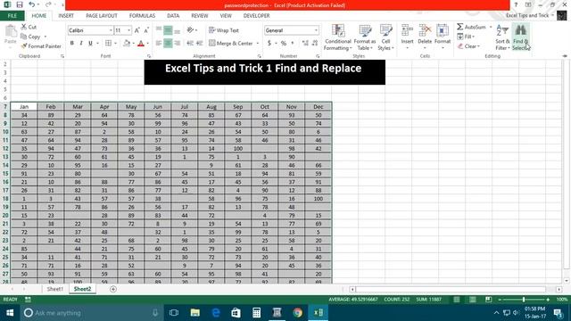 Excel Tips to find and Replace Empty cell смотреть онлайн
