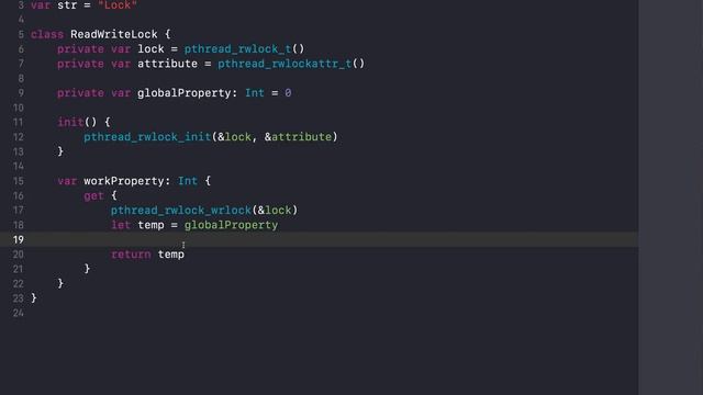 Multithreading в swift с нуля: урок 6 - ReadWriteLock, SpinLock, UnfairLock, Synchronized in Objc смотреть онлайн