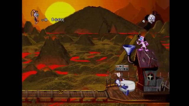 Earthworm Jim 2 на Sega Saturn - Стрим самого сложного джима смотреть онлайн