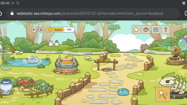 Genshin Impact | All the diffrent apperance on Slime Paradise Web Event смотреть онлайн