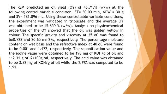 Optimization and Predictive Capability of Rsm Using Controllable Variables in Azadiracha Indica Oil смотреть онлайн