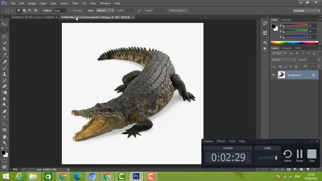 How to remove background of photo in photoshop portable 6 / lecture 2 смотреть онлайн