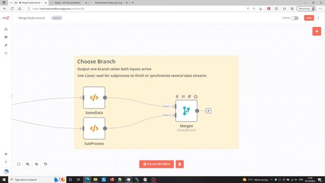 n8n tutorial. Merge Node - Part 1 смотреть онлайн