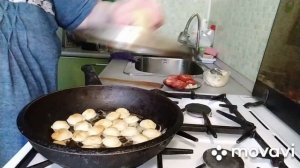 Жареные пельмени на сковороде? Быстрый и вкусный способ?