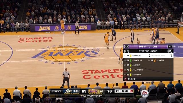 NBA LIVE 16 Kobe Bryant's Last Game LIVE STREAM смотреть онлайн