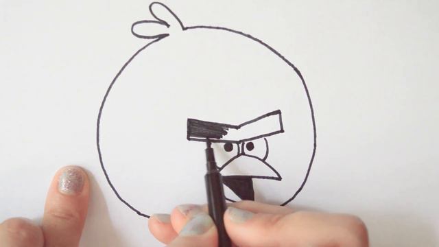 How to Draw Terence from Angry Birds смотреть онлайн
